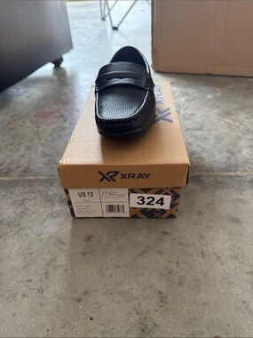 XR Xray Black Slip-On Loafer